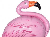 Шар (51''/130 см) Фигура, Фламинго, Розовый, 1 шт.