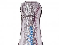 Шар (39''/99 см) Фигура, Бутылка Шампанское, Голубой, 1 шт.