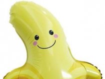 Шар (28''/71 см) Фигура, Банан, 1 шт.