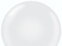 Шар (36''/91 см) Прозрачный, кристалл, 1 шт.